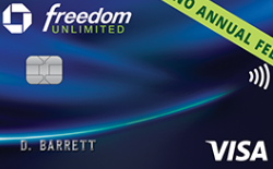 Chase Freedom Unlimited®